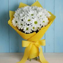 Букет Застенчивые лепестки #REPLACE_PRED# Междуреченске Букет цветов из:  Хризантемы #REPLACE_PRED# Междуреченске