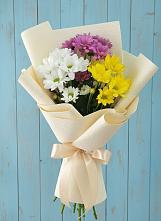Букет школьные годы в Междуреченске Букет цветов из:  Хризантемы в Междуреченске