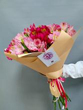 Букет малиновое вино в Междуреченске Букет цветов из:  Альстромерии в Междуреченске