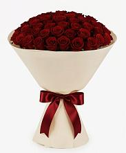 101 Бордовая роза Блэк Бакарра в Междуреченске Букет 101 Бордовая роза Блэк Бакарра в Междуреченске