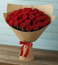 Красные розы Милано в Междуреченске Букет Красные розы Милано в Междуреченске
