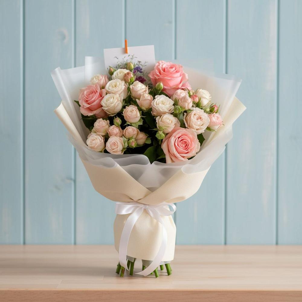 Букет голос любви в Междуреченске Букет цветов из: Розы в Междуреченске