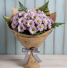 Букет соблазн в Междуреченске Букет цветов из:  Хризантемы в Междуреченске