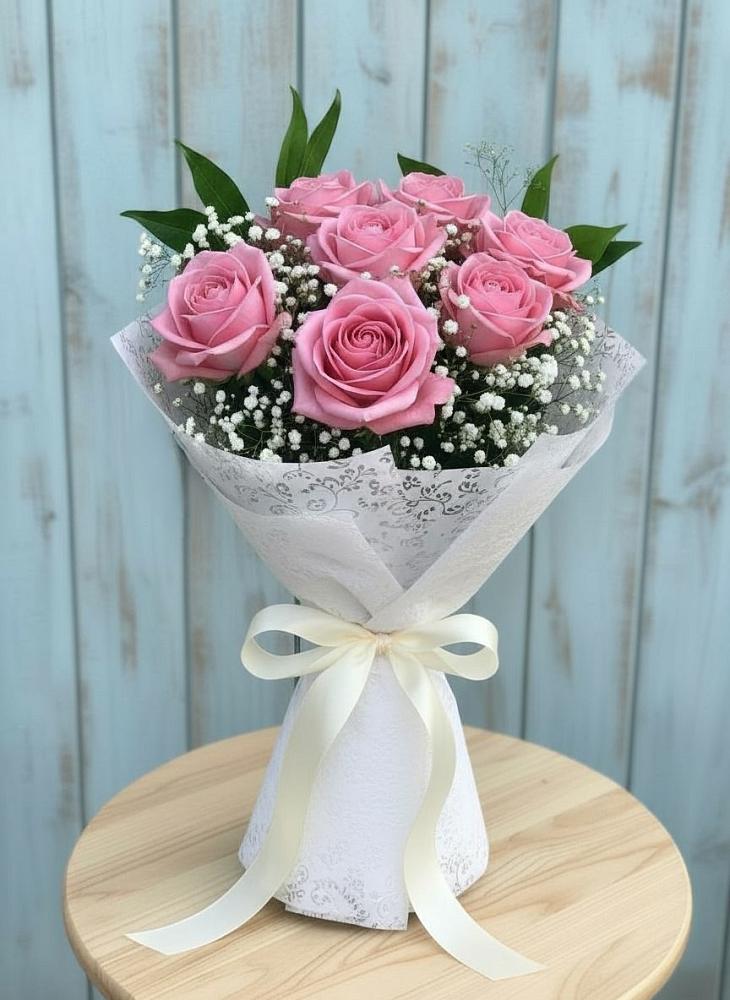 Букет шик блеск в Междуреченске Букет цветов из: Розы в Междуреченске