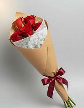 Букет просто и со вкусом в Междуреченске Букет цветов из:  Розы в Междуреченске