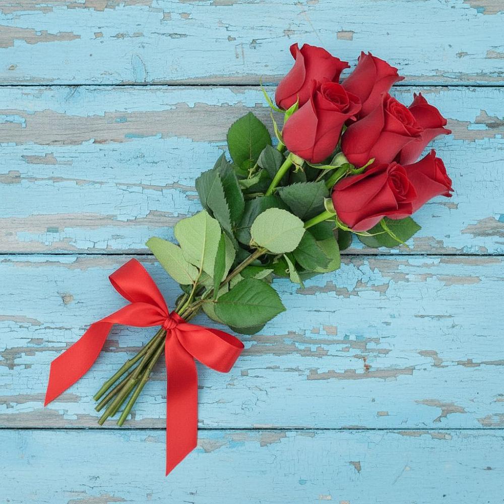 Букет красные розы в Междуреченске Букет Красные розы в Междуреченске