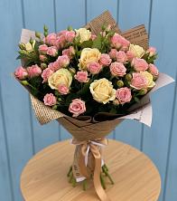 Букет варенье из роз в Междуреченске Букет цветов из:  Розы в Междуреченске