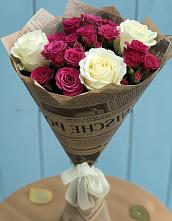 Букет Удивительный из роз #REPLACE_PRED# Междуреченске Букет цветов из:  Розы #REPLACE_PRED# Междуреченске