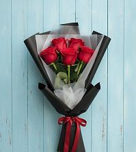 Букет в ритме города в Междуреченске Букет цветов из:  Розы в Междуреченске