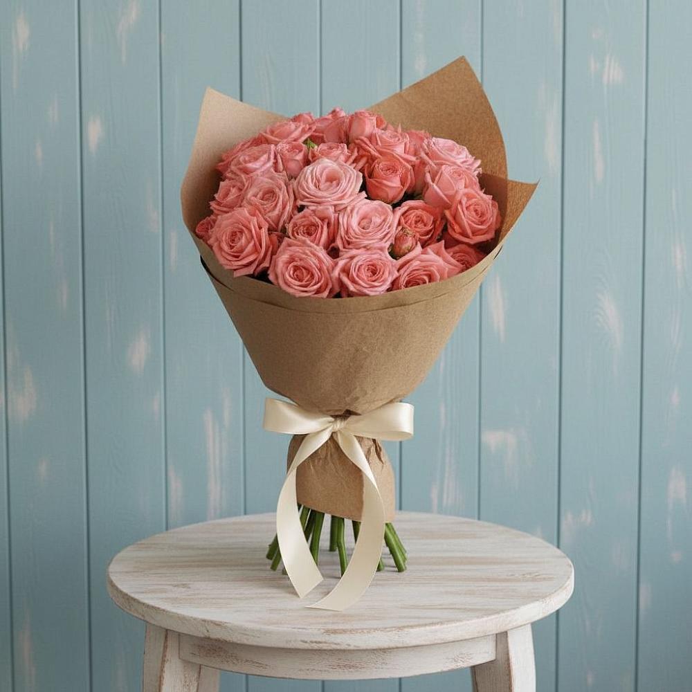 Букет пленительный в Междуреченске Букет цветов из: Розы в Междуреченске