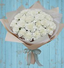 Букет Хрустальное утро в Междуреченске Букет цветов из:  Гвоздики в Междуреченске