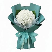 Букет Лёгкое облако в Междуреченске Букет цветов из:  Гортензия в Междуреченске